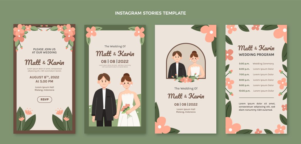 Digital Wedding Invitation Cards