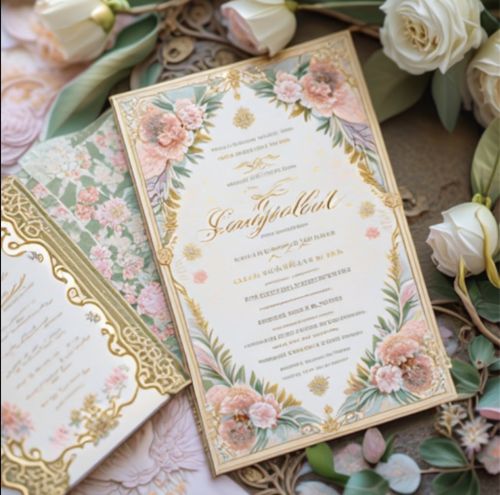 Floral Wedding Invitations