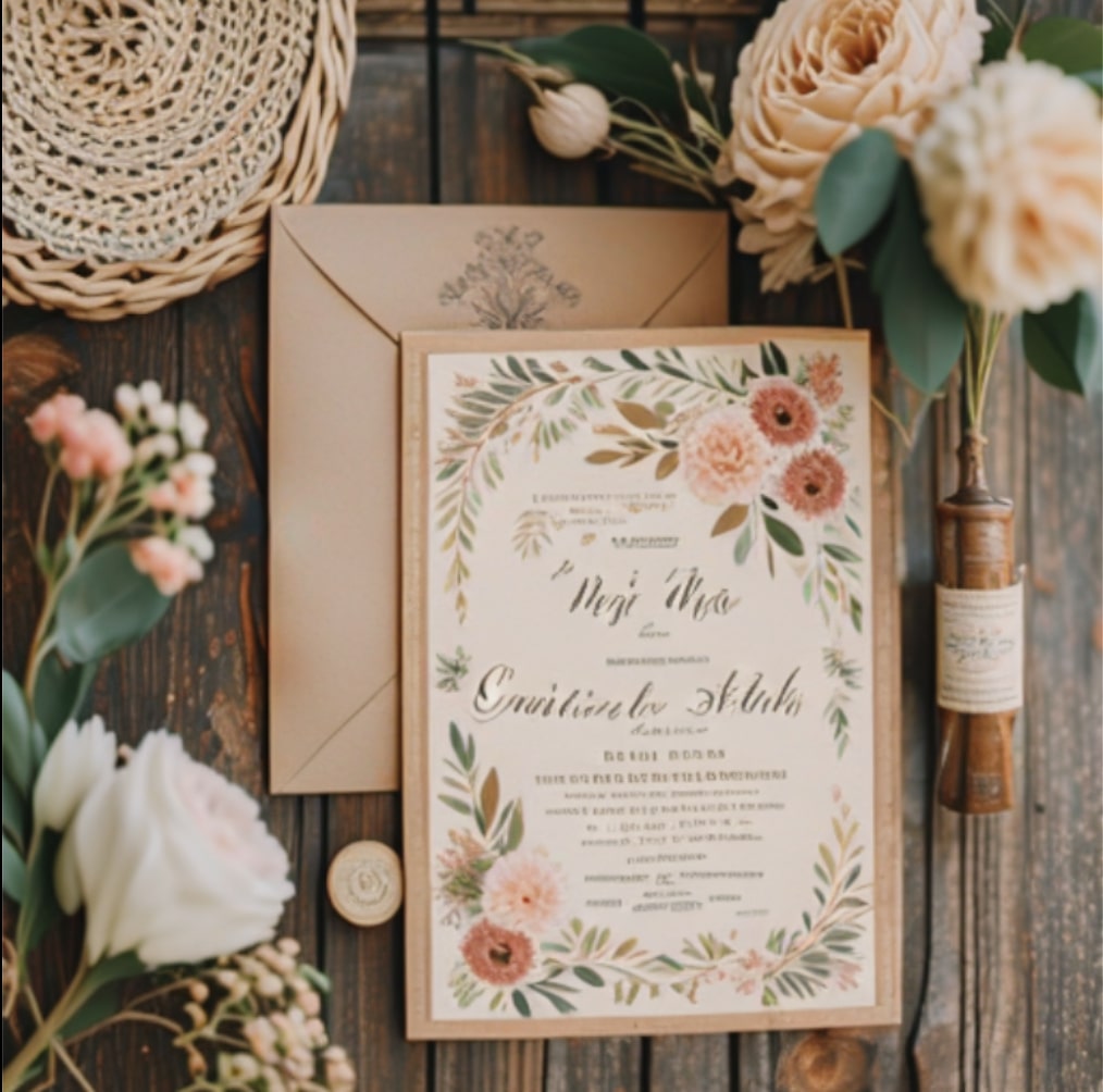 Rustic Wedding Invitations