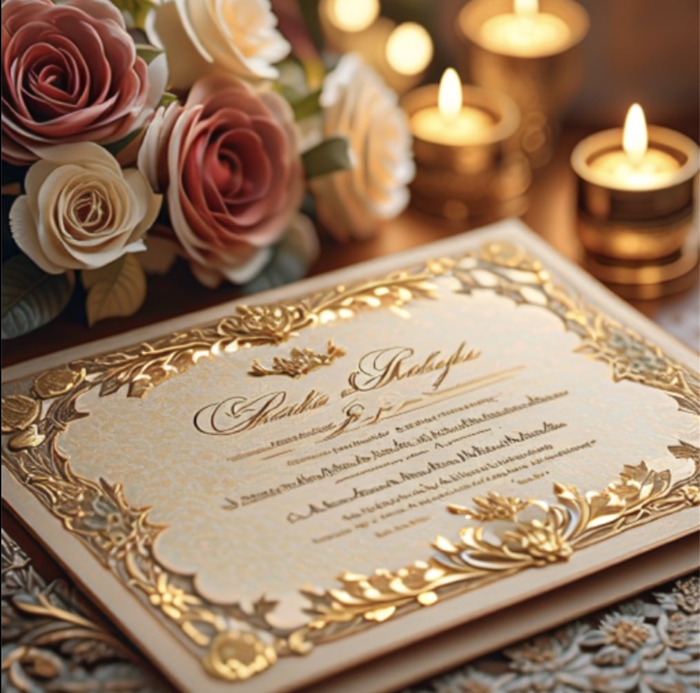 Vintage Wedding Invitations