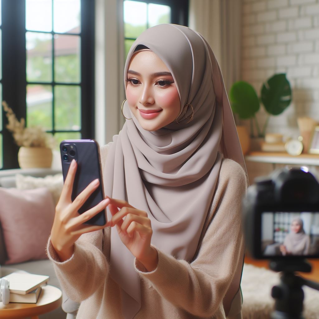 upload video tiktok di PC